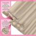 Youngsee Real Hair Extensions | 45cm Ash Blonde & Platinum Clip-Ins - 7PCs #18/613 - Buy Online on SooperMarket.com