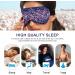 Haskirky Light Blocking Eye Mask - Adjustable for Men and Women - Perfect for Travel, Yoga, Meditation - Deep Sleep Comfort - American Vintage Design - Buy Online on SooperMarket.com