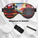 SSIMOO Landscape Painting Soft Sleep Eye Mask | Breathable Eye Patch for Women | Perfect Travel Relaxation Accessory - Black - Buy Online on SooperMarket.com