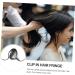 Didiseaon Piece Hair Clips for Women Hat Wigs for Women Braided Hair Clips Dark Brown Hair Extensions Hair Extensions Real Human Hair Clip on Fringe Hair Toppers for Women Xuchang Miss Bangs medium Black - Buy Online on SooperMarket.com