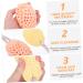 NOLITOY 10 Pcs Exfoliating Bath Sponges - Honeycomb Shower Sponge Set for Deep Cleansing & Spa Experience - Buy Online on SooperMarket.com