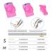 Kids Youth Protective Gear Set for Roller Skates & Outdoor Sports - Pink (Ages 6-15) - Buy Online on SooperMarket.com