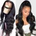 Long Curly Wig for African Ladies - Brazilian Style Middle Parting Hair Set - Buy Online on SooperMarket.com