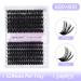 Buy 240 Individual Eyelashes: DIY Cluster Extensions 12-16mm | 60p & 80p Mix for At-Home Use - Buy Online on SooperMarket.com