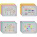 Dr. Betty's Educational Silicone Placemat for Babies, Toddlers, Kids - Non-Slip, Dishwasher Safe, Food Grade | Pink Letters - Buy Online on SooperMarket.com