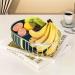Fruit Basket Bowl Metal Fruit Plate Modern Hollow Double Basket Art Fruit Bowl Home Living Room Kitchen Storage Fruit Dish Restaurant Desktop Snack Bowl Fruit Bowls - Buy Online on SooperMarket.com