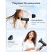 Hair Dryer - Slopehill Ionic Professional Blow Dryer with High-Speed Brushless Motor Portable & Quiet for Salon/Home/Travel - Fast Drying Men & Women - Add Concentrator - Buy Online on SooperMarket.com