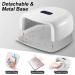60W Rechargeable UV LED Nail Lamp with 42 Beads, Wireless & Portable Handle - Professional Curing Lamp for Fingernail and Toenail - Auto Sensor, Quick Dry Nail Machine - Buy Online on SooperMarket.com