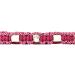 Custom EM Ceramic Collar for Dogs & Cats - Original US Paracord 41-50 cm Raspberry | International Shipping Available - Buy Online on SooperMarket.com