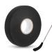 Simarro racket tape non -slip ice hockey tape hockey racket band 25 m x 25 mm Self -adhesive handle band sports handle tape for hockey bats tennis racket golf club badminton racket black