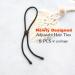 AICILY 5 PCS Adjustable Hair Ties for Thick, Braided, Kinky, Curly Natural Hair - Long Cushioned Hairband for Women - High Elasticity Hair Holder with Round Buckle - Buy Online on SooperMarket.com