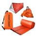 FosPower Emergency Sleeping Bag, Waterproof Survival Shelter Tent & Thermal Blanket with Whistle, Bivvy Bag for Survival Gear, Camping Accessories, Outdoors, Emergency Kit Supplies, Hiking 1