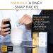PURITI UMF 10+ Manuka Honey Snaps On The Go - 21 x 0.18oz Single Serve Packets from New Zealand - Buy Online on SooperMarket.com