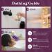 Purple Canyon SolSalts Matcha Detox Bath Salts | Lemon Basil Scented Soak with Green Tea & Grape Seed Oil - International Shipping Available - Buy Online on SooperMarket.com