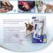 Visiblurry Cat Toothbrush & Pet Toothpaste Set | Essential Puppy Supplies for Home & Veterinary Care - Buy Online on SooperMarket.com
