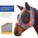 Harrison Howard Stretchable Horse Mask - UV Protection Comfortable & Breathable Knitted Design (Large) - International Shipping Available - Buy Online on SooperMarket.com