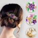 NAIHOD Vintage French Hair Barrettes - Luxurious Flower Leaf Butterfly Hair Clips - 3Pcs Bridal Hair Pins for Women & Girls - Wedding Party Jewelry - Buy Online on SooperMarket.com