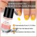 LOUINSTIC Gel Nail Polish Remover with Cuticle Care Oil - Quick 3-5 Minute Gel Polish Removal - Buy Online on SooperMarket.com
