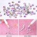 YHMQ 2880 Pieces ClearAB Rhinestones for Nails - SS16 Nail Crystals (3.8-4.0mm) | Best Quality Nail Art Supplies for DIY Designs - Buy Online on SooperMarket.com