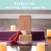 Cork Wood Yoga Blocks 2 Pack - Premium Lotus Design - 9 x 6 x 4 inches - Buy Online on SooperMarket.com