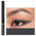 DekRion Liquid Eyeliner  Matte Colored Eyeliners  Grey Eyeliner  White Black Red Brown Green Purple Waterproof High-pigmented Colorful Eyeliners Eye Makeup (20Grey)