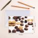 Cookies Food Chocolate Chip Biscuits Pearl Paper Greeting Card - Double-Sided Pearl Effect with Suitable for Various Occasions Cookies Food Chocolate Chip Biscuits One Size - Buy Online on SooperMarket.com