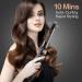 360 Rotating Automatic Hair Curler with Nano Titanium Coating - Large Barrel Curling Wand 32mm - LCD Display 140-220 C - Ideal for Long Medium Hair - Buy Online on SooperMarket.com