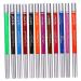 Gogogmee 12 Pcs 1 Set Shadow Set Eyeliner Stickers Colored Eyeliners Eyeliner Kit Colorful Plastic