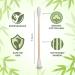 EcoWisper Bamboo Cotton Buds - 500 Eco Friendly Biodegradable Swabs for Makeup, Crafts, Cleaning & Baby Hygiene - Buy Online on SooperMarket.com