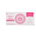 VYV Wellness Rose Eye Pillow for Yoga Meditation Passion Attraction Manifestation Chakra Work Crystal Program Rose Quartz