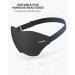 NIMOOD 3D Sleep Mask for Women and Men - Adjustable Strap, 100% Light Blocking, Breathable Blindfold for Side Sleepers - Buy Online on SooperMarket.com