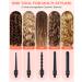 Buy Ohuhu 5 in 1 Curling Iron Set - Interchangeable Ceramic Wave Iron & Gloves - Perfect Gifts for Women & Girls - Mother's Day Black - Buy Online on SooperMarket.com