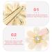 KALLORY Women's Acrylic Flower Hair Clips - 4pcs Rhinestone Bobby Pins for Girls & Women - Buy Online on SooperMarket.com