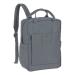 Casual baby changing bag diaper bag backpack with diaper pad stroller attachment bottle holder produced sustainably/GRE VIDAL BACKPACK anthracite