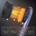 Mini Hair Straightener Brush - Wireless Straightening Brush with 3 Temperature Levels for Effortless Styling - Buy Online on SooperMarket.com