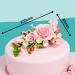 Buy Cake Company Sugar Flower Bouquet - Pink Roses for Wedding & Birthday Cake Decoration | 1 Piece - Buy Online on SooperMarket.com