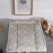 Babynness Waterproof Wipeable Changing Mat - High Quality Easy to Clean | Moon-Star Beige 50x70 cm - Expand Your Diaper Changing Area - Buy Online on SooperMarket.com