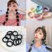 Buy 160 Pieces of Colorful Hair Ties for Women | Premium Rubber & Cotton Bands | Elastic Braid Hair Accessories - International Shipping Available - Buy Online on SooperMarket.com