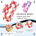 Whaline 6Pcs Colorful Checkered Hair Claw Clips - Y2K Rectangle Plaids Hair Jaw Clamp for Women and Girls - Non-Slip PVC Styling Accessories - Buy Online on SooperMarket.com