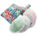PINOWU Women's Nursing Pads - Reusable Breastfeeding Nipple Covers - 8 Washable Pads + Wet Bag - Maternity Essentials (Pastel Touch Large 4.7 - Buy Online on SooperMarket.com