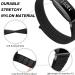 Soft Nylon Bands for Fitbit Inspire 2/Inspire HR - Adjustable Replacement Strap (Black) - Buy Online on SooperMarket.com