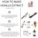 Slofoodgroup Gourmet Vanilla Beans - Grade A Uganda Bourbon Vanilla - Ideal for Cooking, Baking, and Extracts - 10 Count Pack - Buy Online on SooperMarket.com