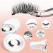 Magnetic Eyelashes with Applicator Higu clace Magnetic Lashes Natural Look 1 Pair Reusable Eyelashes Magnetic Without Eyeliner No Glue Needed Eye Lashes Magnetic Easy to Wear and Remove(Style A) STYLE-A - Buy Online on SooperMarket.com