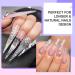 Saviland 5 in 1 Clear Builder Base Gel - Nail Strengthener for Broken Nails - 15ml UV/LED Gel - Buy Online on SooperMarket.com