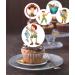 24 x Pre-Cut Fishing 1 Edible Stand up Wafer Paper Cupcake Toppers Cake Decorations Birthday Party Fisherman Fish