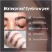 2 in 1 Double Ended Eyebrow Pencil Micro Percision Tip Fill and Defines Brows Natural Looking & Waterproof No Need to Sharpen Not Easy to Fade (Color : 01 Size : 1 size) 1 count (Pack of 1) 01 - Buy Online on SooperMarket.com