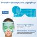 ComfyTemp Cool Sleep Mask with Gel Pads - Alleviate Dark Circles Headaches & Fever | 2-Pack Eye Compress for Men & Women - Buy Online on SooperMarket.com