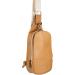 Higton Original Crossbody Diaper Bag - Small Compact Light Brown with Ivory Strap | Organized & Stylish for Parents - Shop Now! - Buy Online on SooperMarket.com