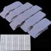 520 Pack Cardboard Floss Bobbins Floss Cards for Wrap and Store Floss Needlepoint and Craft Thread with 500 Color Number Labels 500 bobbins