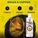 Brass & Copper Cleaning Gel - 300ml | Natural Safe Formula for Heavy Tarnish Removal - Buy Online on SooperMarket.com